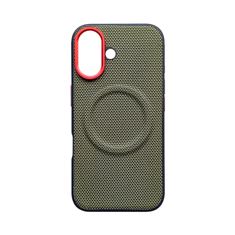 Funda de Cuero Magnética Antigolpes ELVEPU para iPhone 17 / 17 Pro / 17 Pro Max — Carga Inalámbrica, Antideslizante y Antihuellas