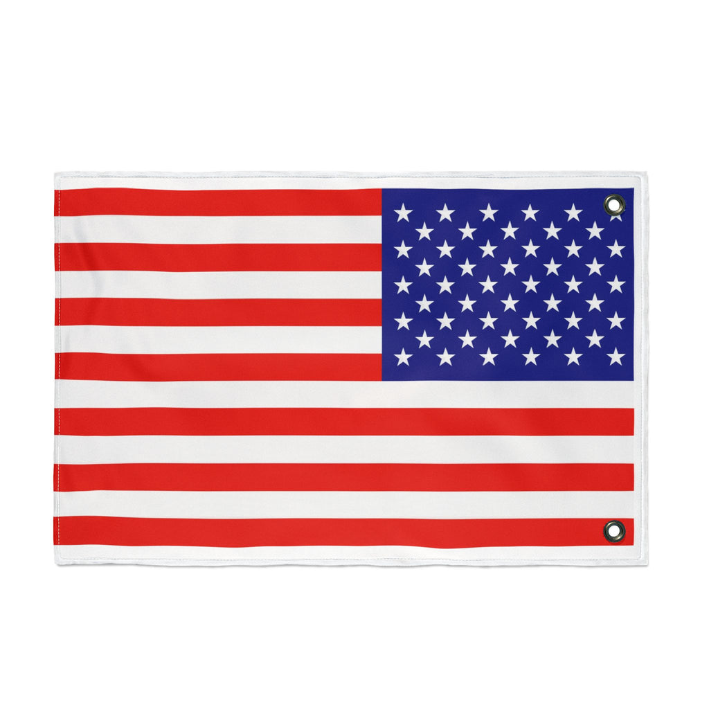 American Double-Sided Flag — Reversible USA Outdoor Banner for Patriotic Holidays (4th of July, Memorial Day)