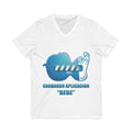 Unisex Jersey Short Sleeve V-Neck Tee