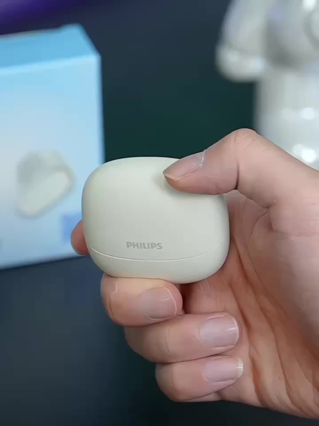 Philips True Wireless Earbuds – HiFi Sound, Noise Cancelling & Sweat-Resistant | In-Ear Headphones with Mic & USB-C | Perfect for Sports, Fitness & Everyday Use