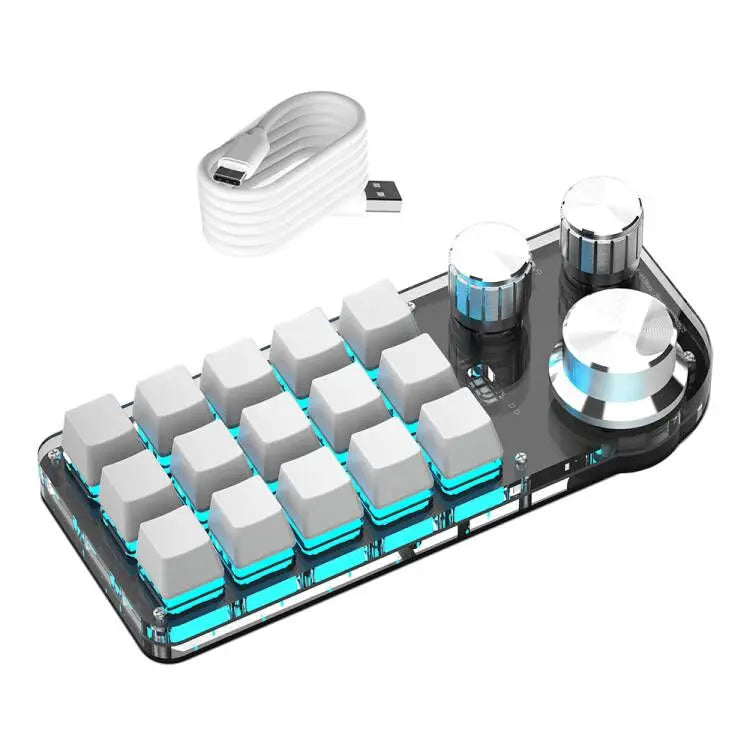 Teclado Mecánico RGB con Macros Personalizadas | Inalámbrico Bluetooth y Hotswap para Gaming y Tablet (Compatible con Switch MX)”