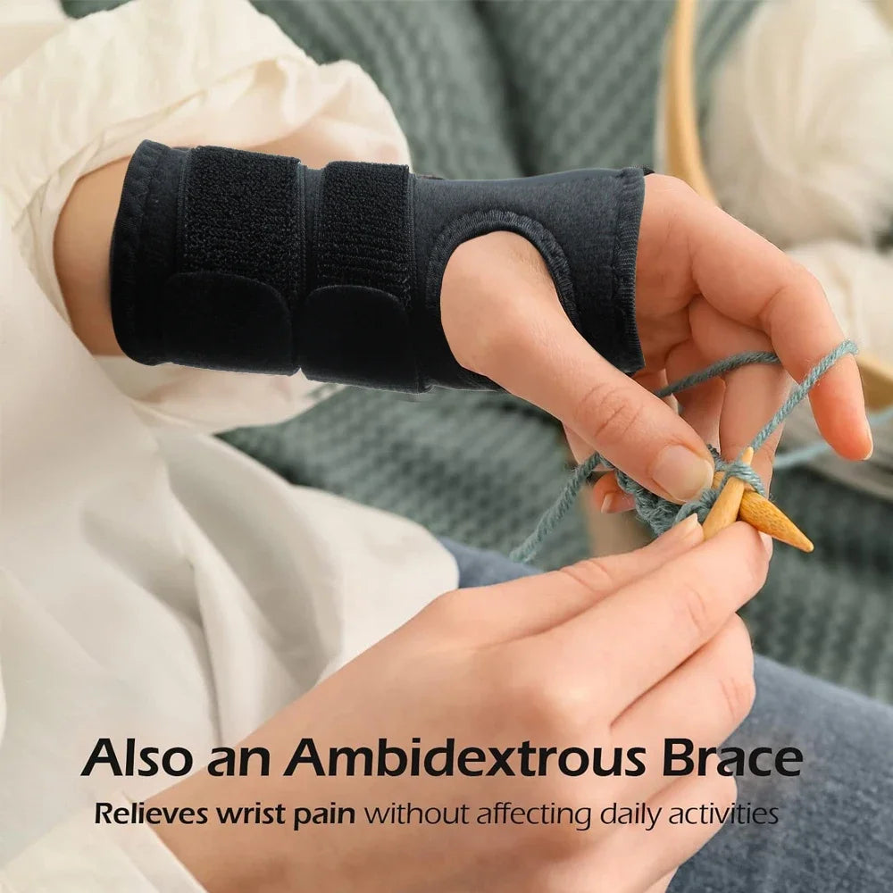 1Pc Professional Wrist Support Splint Arthritis Band Belt Carpal Tunnel Wrist Brace Sprain Prevention Wrist Protector for Fitnes