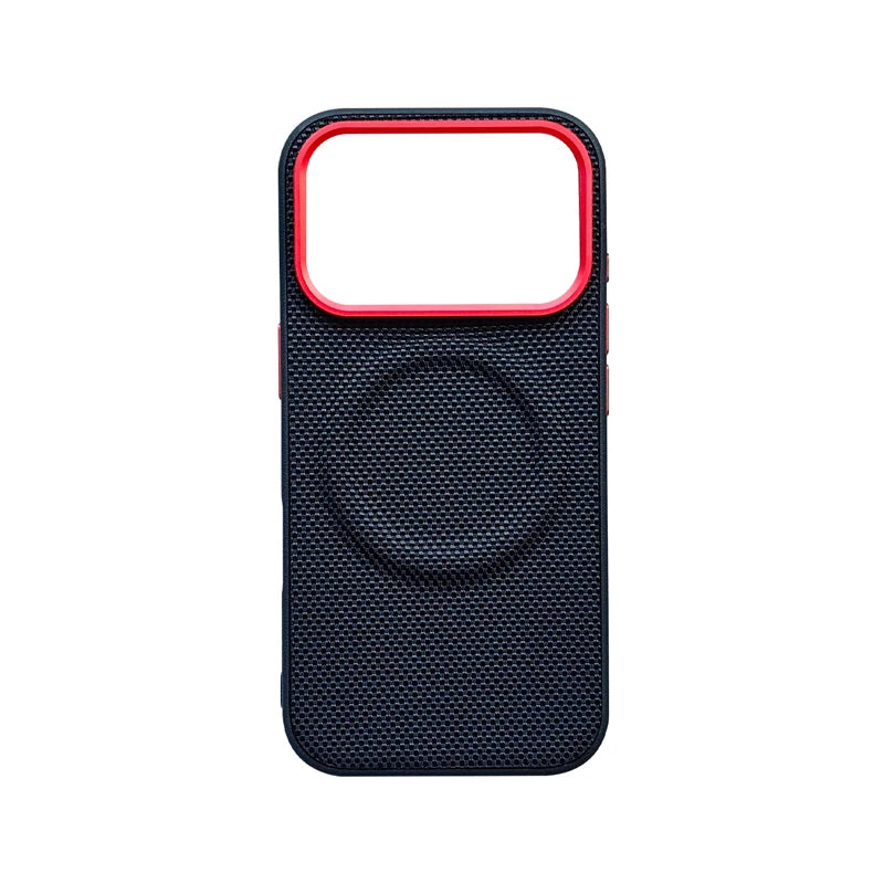 Funda de Cuero Magnética Antigolpes ELVEPU para iPhone 17 / 17 Pro / 17 Pro Max — Carga Inalámbrica, Antideslizante y Antihuellas
