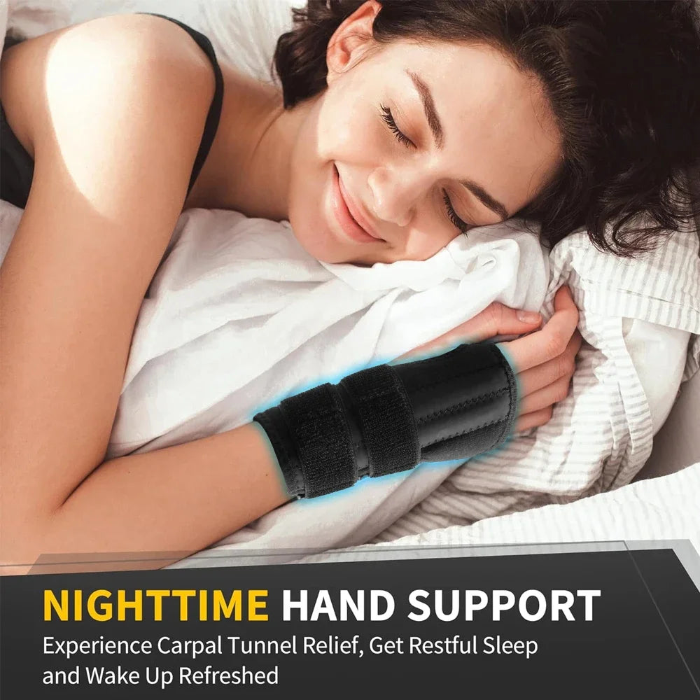 1Pc Professional Wrist Support Splint Arthritis Band Belt Carpal Tunnel Wrist Brace Sprain Prevention Wrist Protector for Fitnes